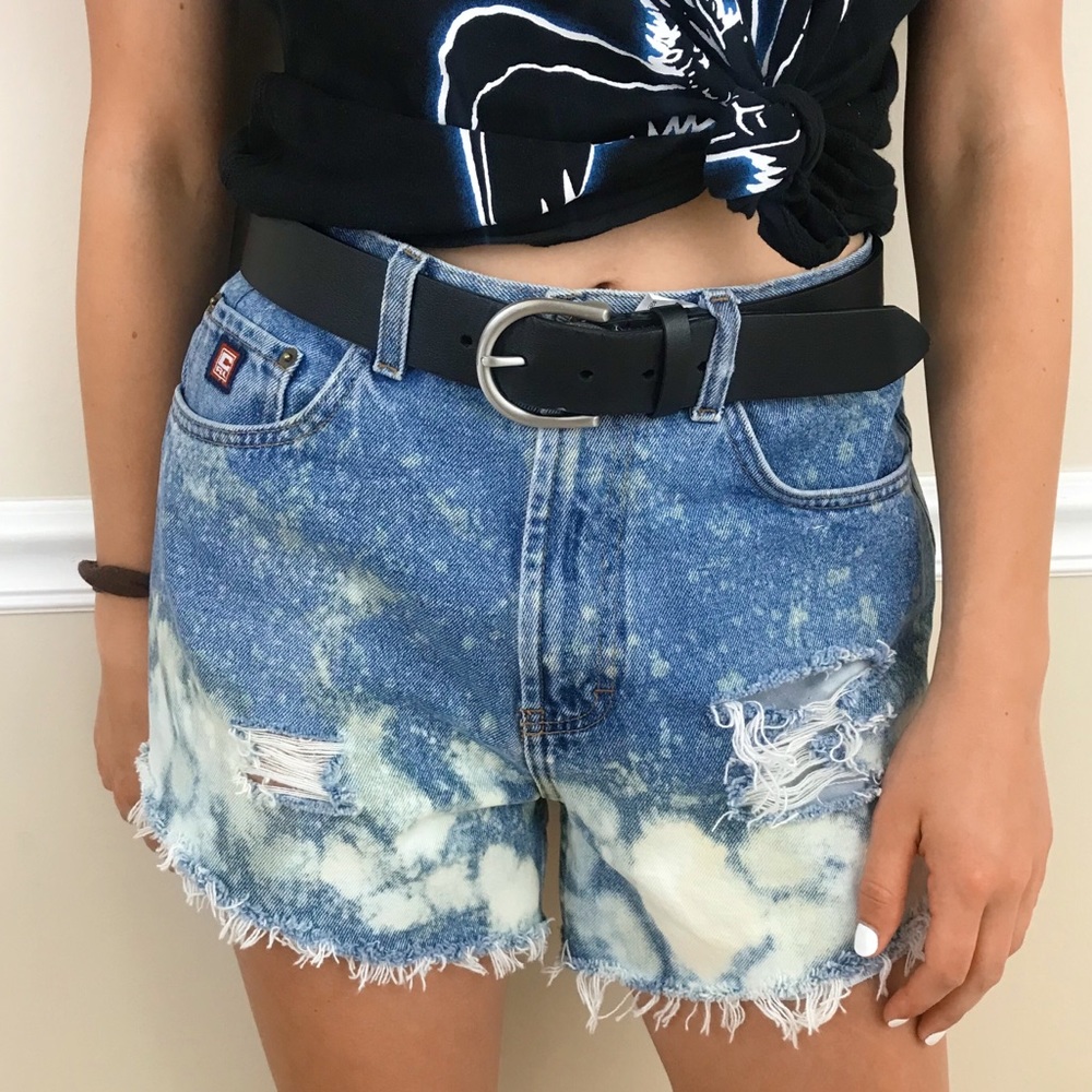 Vintage Chaps by Ralph Lauren Bleached Out Shorts